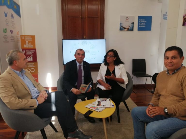 Directora del CIDEL y presidenta de la Red de Territorios  UIM realiza visita de trabajo a Almería, España